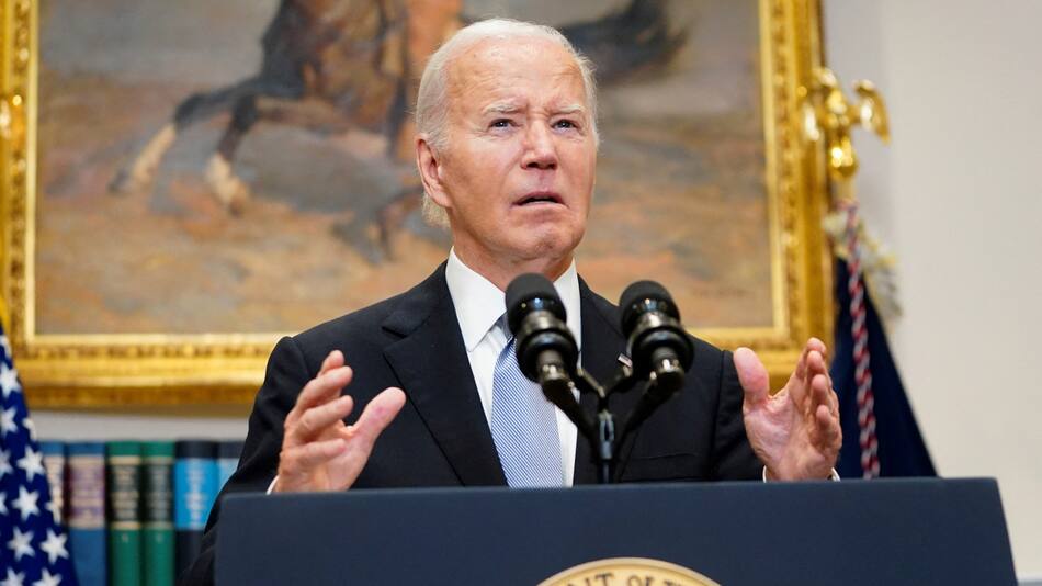 Joe Biden, presidente de Estados Unidos. Foto: Reuters