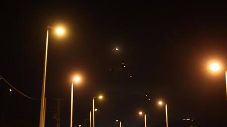 Ataque de Irán contra Israel. Foto: EFE.