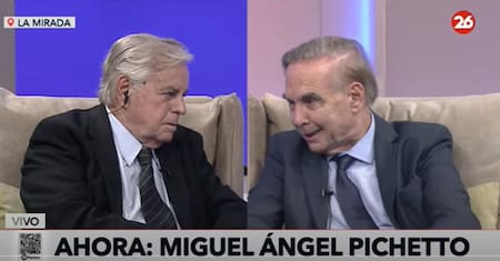 Miguel Ángel Pichetto en La Mirada. Foto: captura de video.
