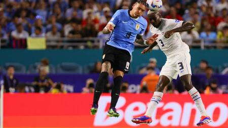 Uruguay vs Panamá, Copa América. Foto: NA