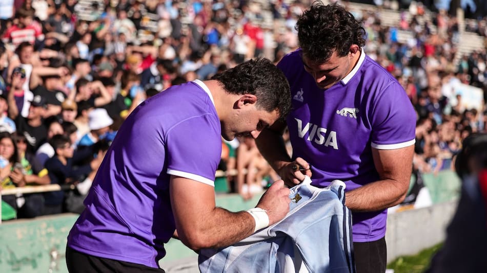 El Kempes se prepara Los Pumas vs All Blacks