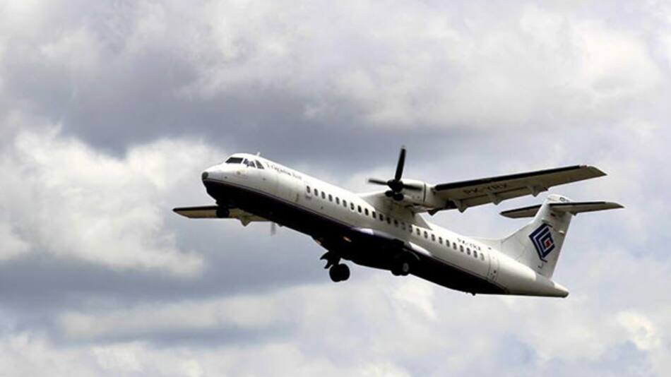 Avión estrellado en Indonesia