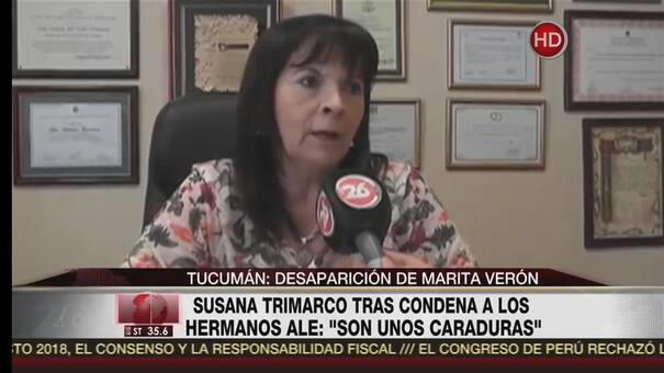 Trimarco tras condena a los hermanos Ale: "Esta mafia se merecía cadena perpetua"