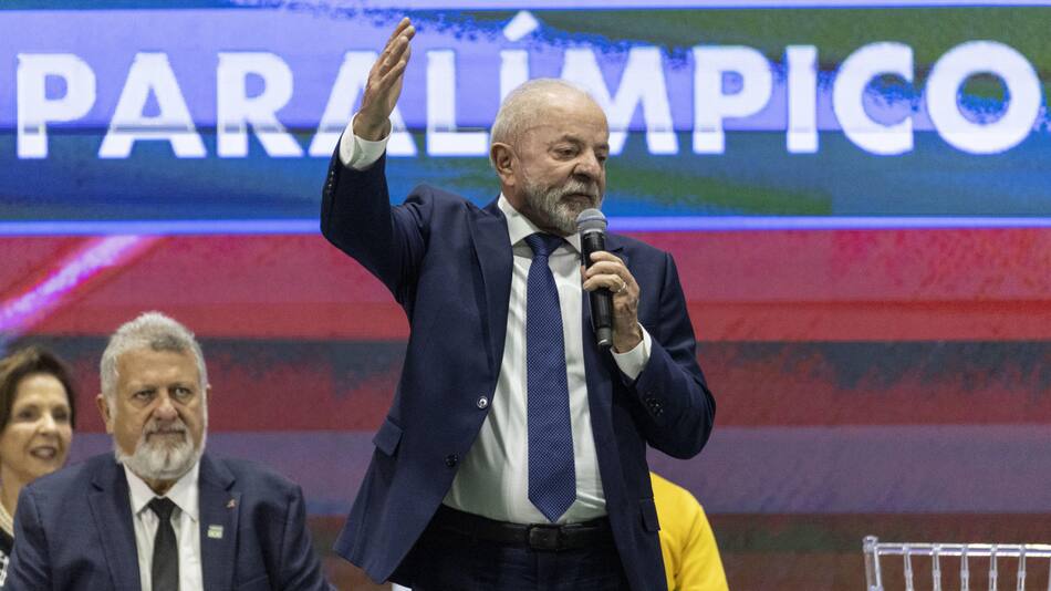 Lula da Silva anunció inversión en el deporte paralímpico de Brasil. Foto: EFE.