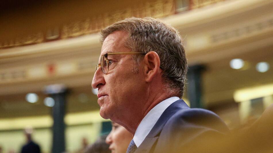 Alberto Núñez Feijóo. Foto: Reuters.