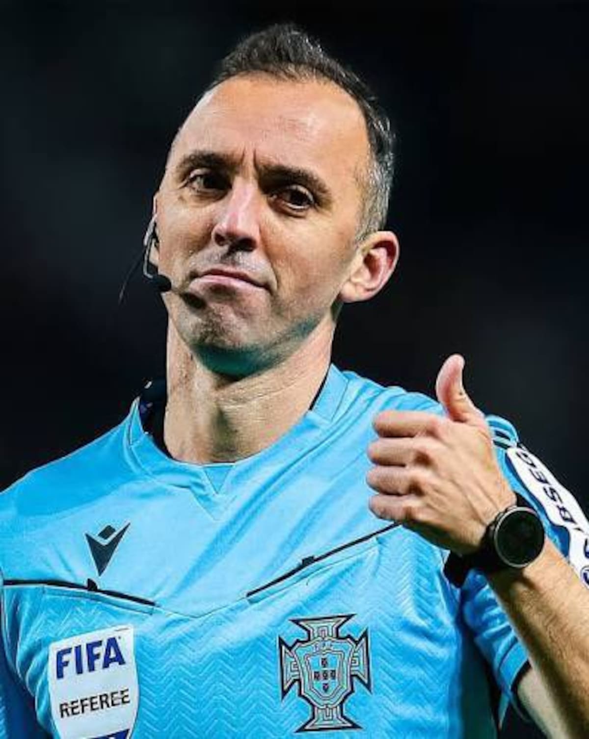 Joao Pinheiro, árbitro de Argentina - Suiza.