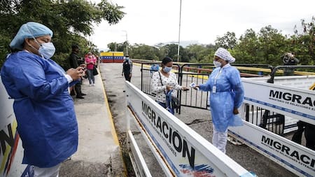 Marchas en Chile contra inmigración, EFE