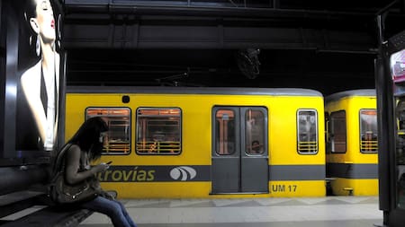 Subte, transporte. Foto: NA.