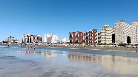Playa de Mar de Ajó. Foto: NA