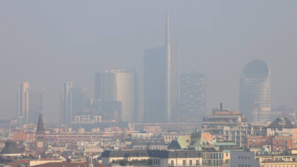 Contaminación en Italia. Foto: Reuters.