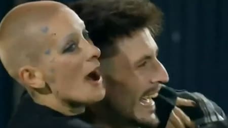 Furia y el hijo de Darío en Gran Hermano. Foto: captura Telefe.