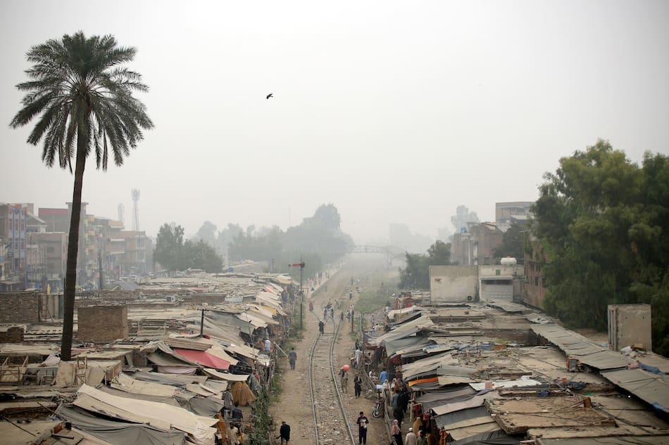 Smog en Pakistán. Fuente: EFE
