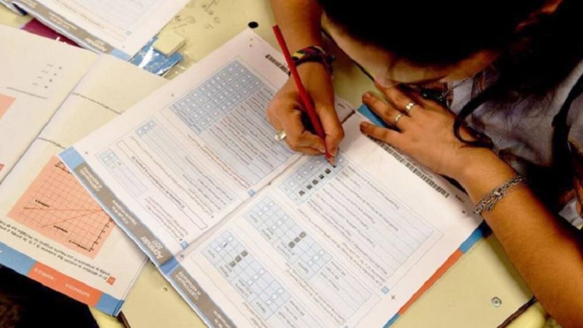 Pruebas Aprender 2021. Foto: NA.