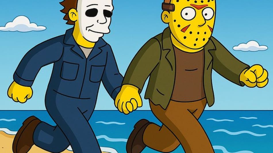 Imágen hecha por el "Modo Los Simpson" con ChatGPT. Fuente: X@@wickedHDlogos