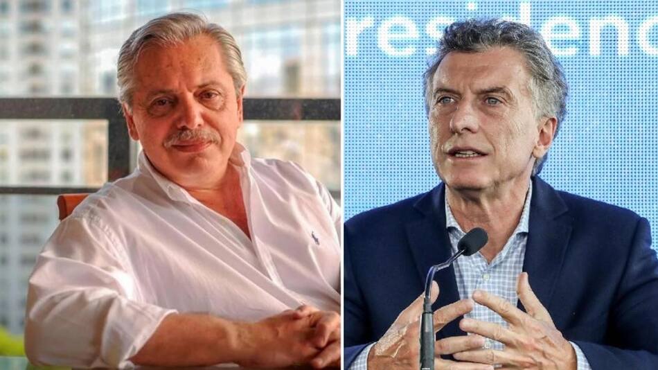 Alberto Fernández y Mauricio Macri - Elecciones 2019