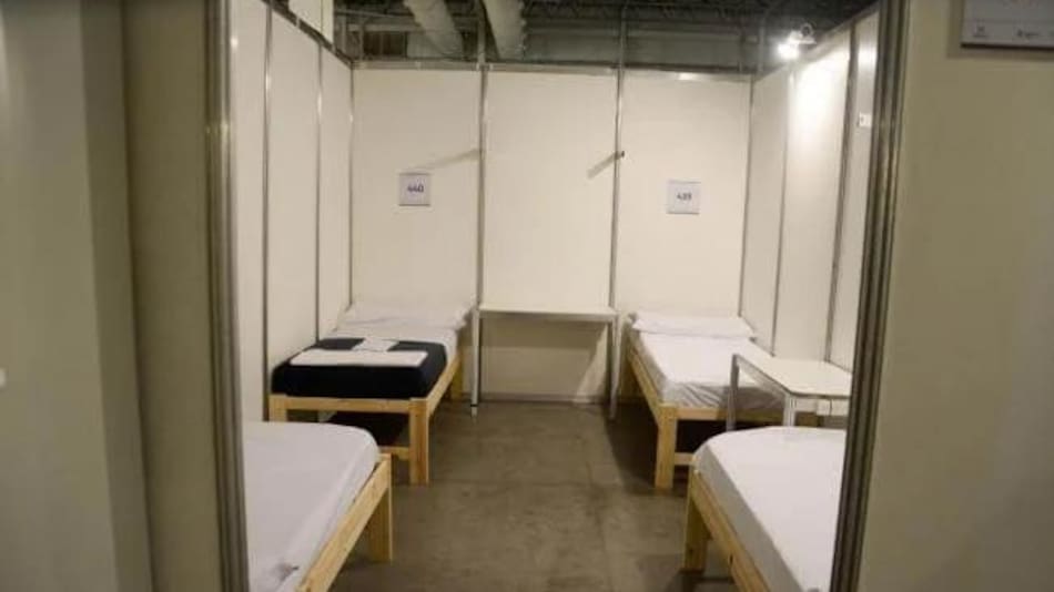 Coronavirus en Argentina, Centro Sanitario en Tecnópolis, Foto Gobierno Provincia de Buenos Aires