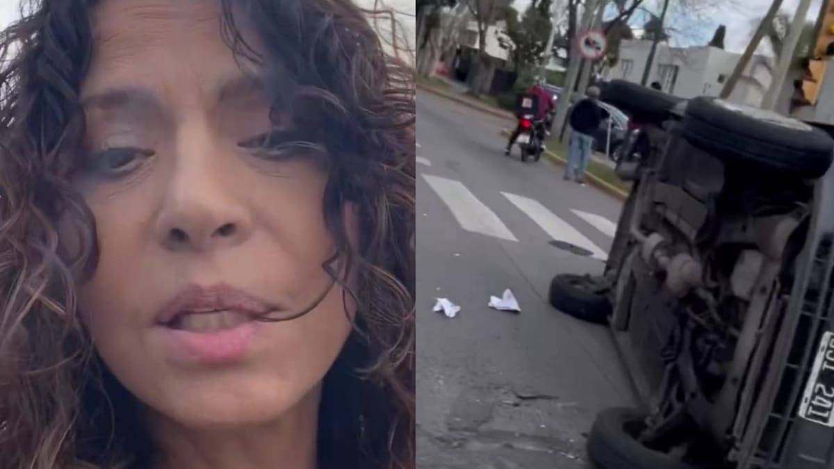 Patricia Sosa sufrió un accidente vehicular. Foto: Instagram @patriciasosaoficial