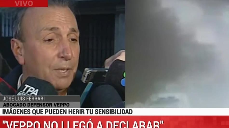 José Luis Ferrari, abogado defensor Eugenio Veppo, Canal 26