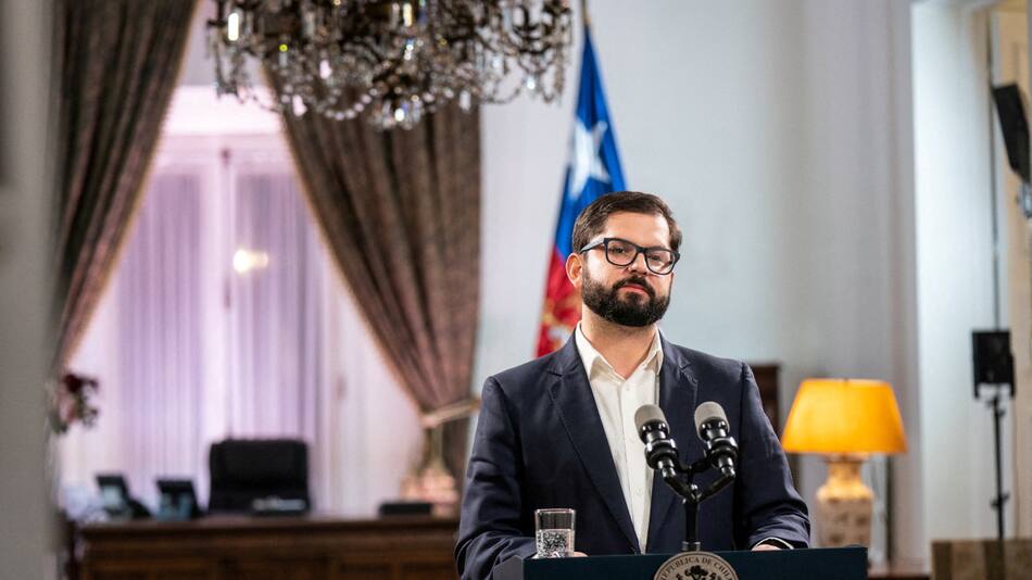 Gabriel Boric, Chile. Foto: Reuters