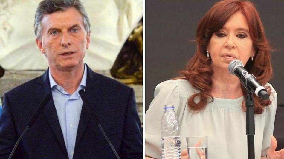 Macri y Cristina Kirchner