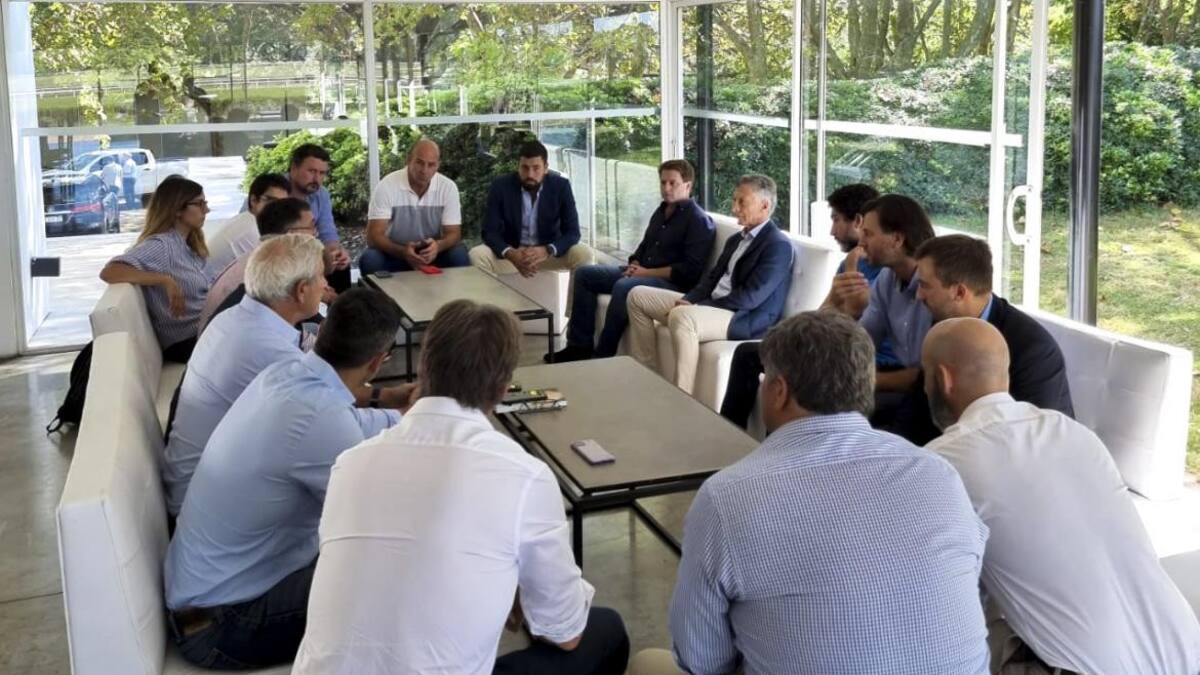 Reunión de Mauricio Macri con dirigentes del PRO, AGENCIA NA