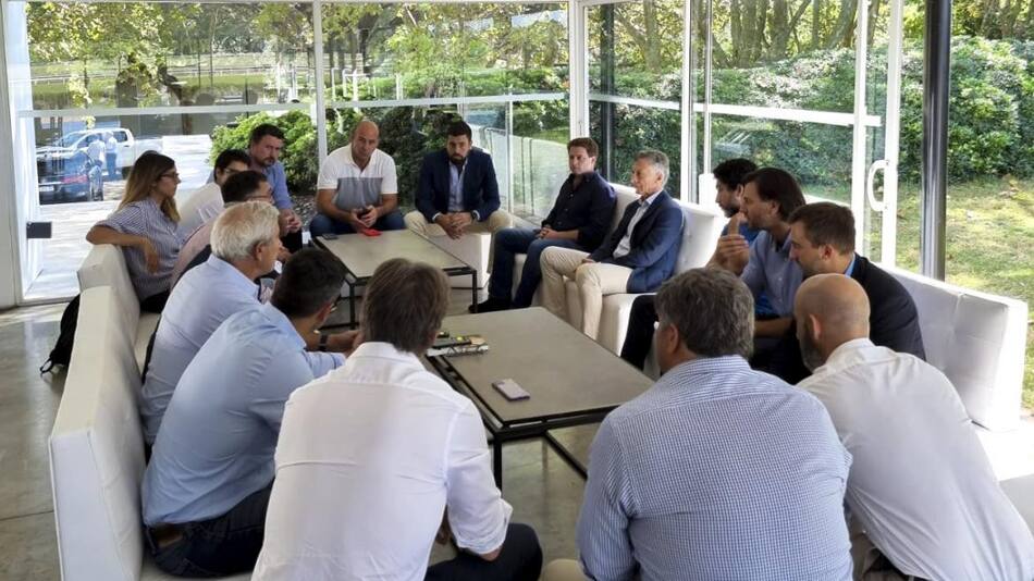 Reunión de Mauricio Macri con dirigentes del PRO, AGENCIA NA