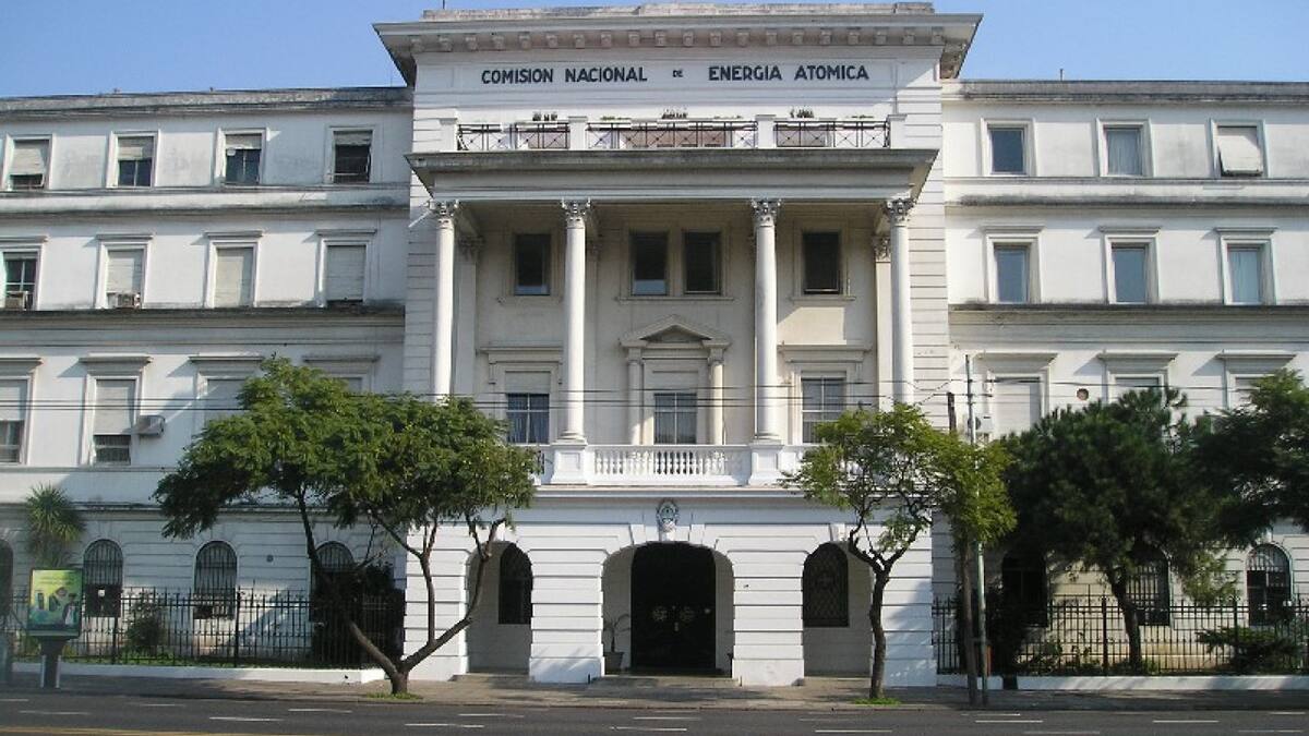 Comisión Nacional de Energía Atómica. Foto: Wikipedia