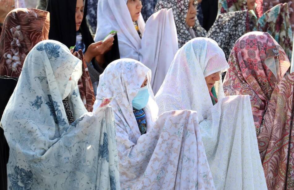 Uso de hiyab en Irán. Foto: EFE