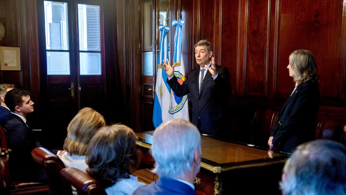 Horacio Rosatti en la entrega de premios de la Asociación Argentina de Derecho Procesal.