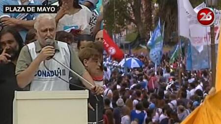 Luis Tiscornia en acto docente