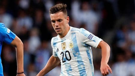Giovani Lo Celso, futbolista. Foto: REUTERS