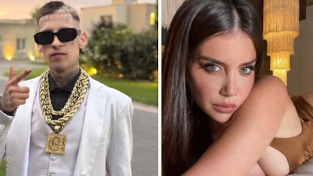 L-Gante y Wanda Nara. Foto Instagram.