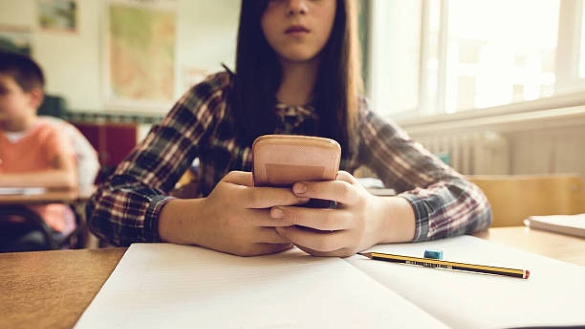 No se podrá usar más el celular en las escuelas de Brasil. Foto: Pexels.