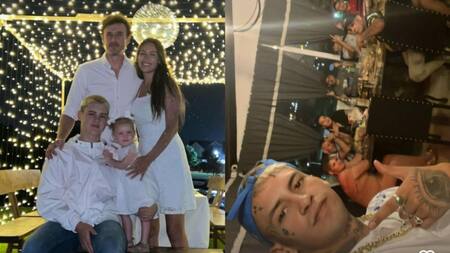 Los festejos de Año Nuevo de los famosos. Fotos: Instagram/pampitaoficial - lgante_keloke