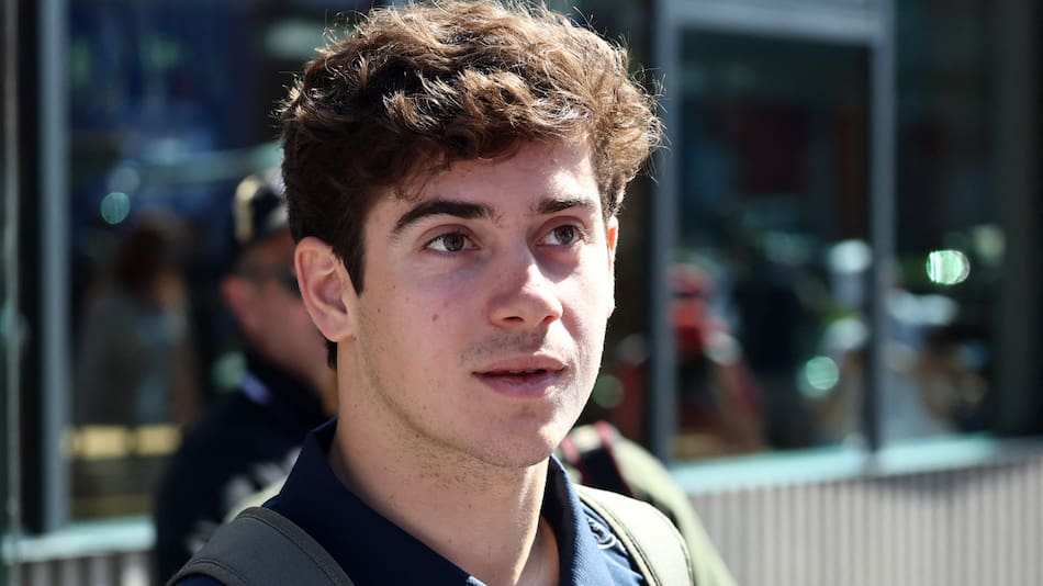 Franco Colapinto en el Gran Premio de Emilia-Romaña. Foto: REUTERS/Jakub Porzycki.