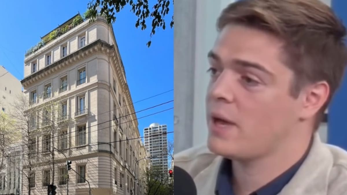 Beltrán Briones, experto en propiedades: “La esquina más elegante de Latinoamérica está en Buenos Aires”.