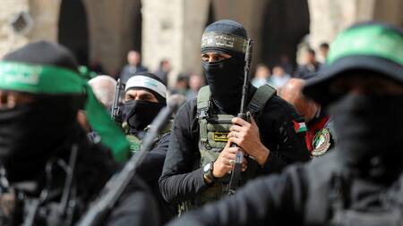 Soldados de Hamás. Foto: Reuters/Dawoud Abu Alkas