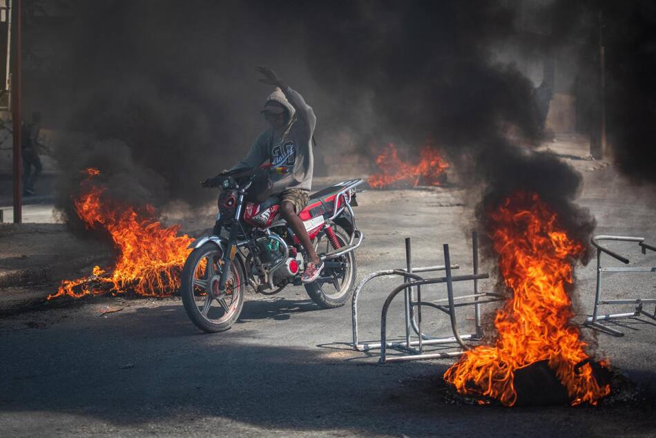 Crisis de seguridad en Haití. Foto: EFE