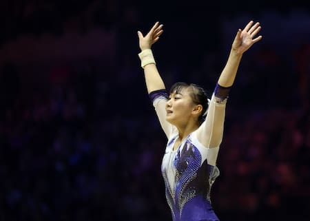 Shoko Miyata, la gimnasta japonesa expulsada de los Juegos Olímpicos. Foto: Reuters.