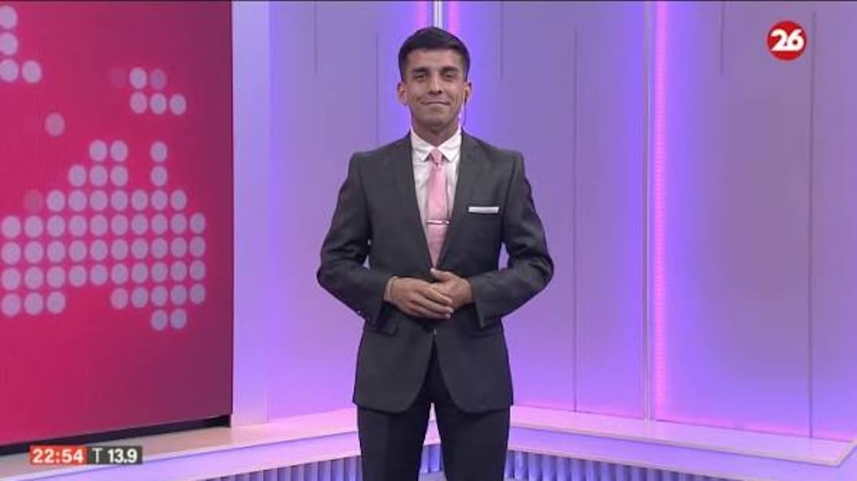Federico Cortés periodista canal 26