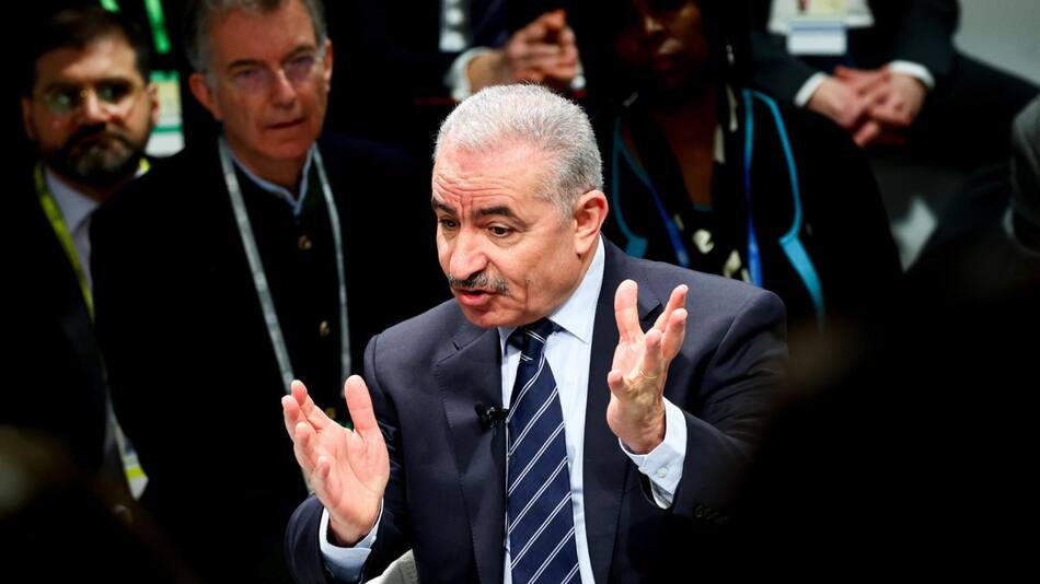 Mohamed Shtayeh, primer ministro de la Autoridad Nacional Palestina. Foto: EFE.