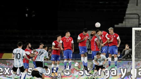 Chile vs argentina, Copa América, NA