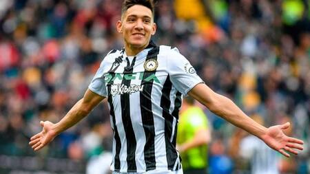 Nahuel Molina, futbolista. Foto: NA.