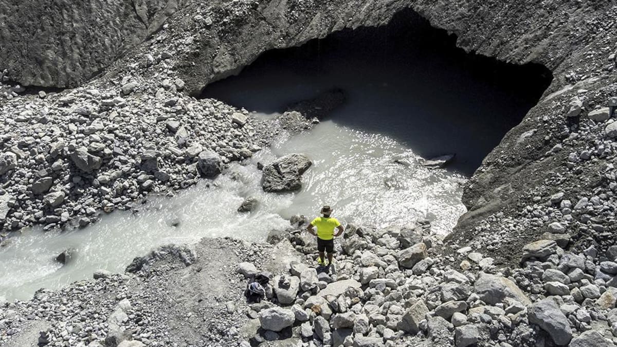 Alerta por derretimiento de glaciares. Foto: Reuters.