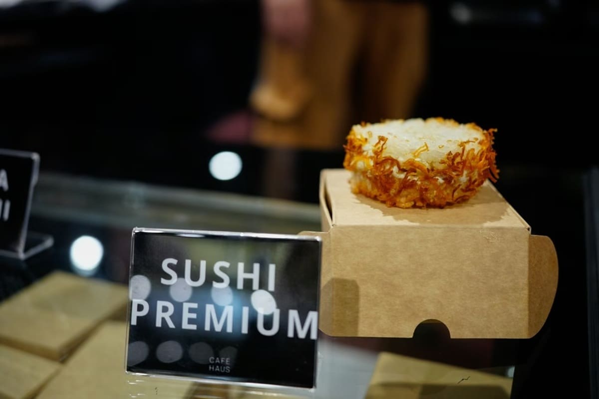 La innovadora creación de una cafetería uruguaya fue presentada durante una feria gastronómica en la capital de Montevideo.