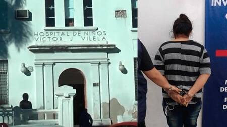 Detuvieron a una mujer acusada de prender fuego a su hijo