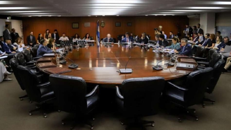 El Consejo de la Magistratura, en una de las sesiones del 2020 Foto: NA