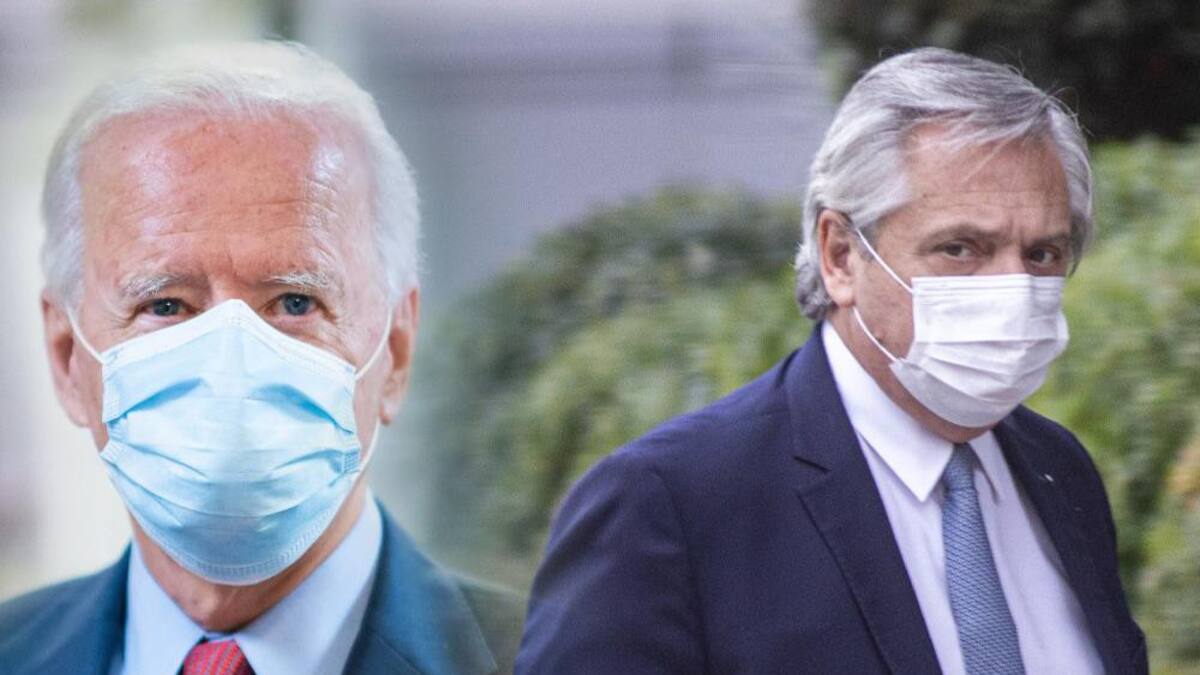 Joe Biden y Alberto Fernández, NA