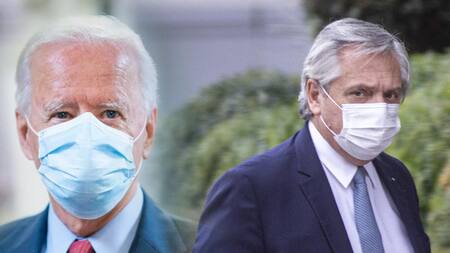 Joe Biden y Alberto Fernández, NA