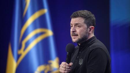 Volodímir Zelenski, presidente de Ucrania. Foto: Reuters (Anatolii Stepanov)